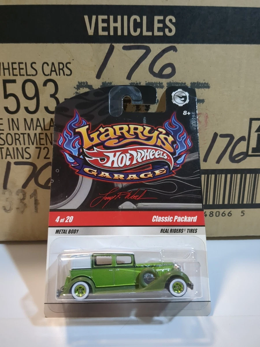 Hot Wheels 1982 – Classic Packard 3920 – Réal Riders – Ford Escort Noir – Échelle 1/64