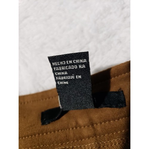 Forever 21 Damen-Wickelrock aus Wildlederimitat Größe Small camelbraun Mini - Bild 7 von 10