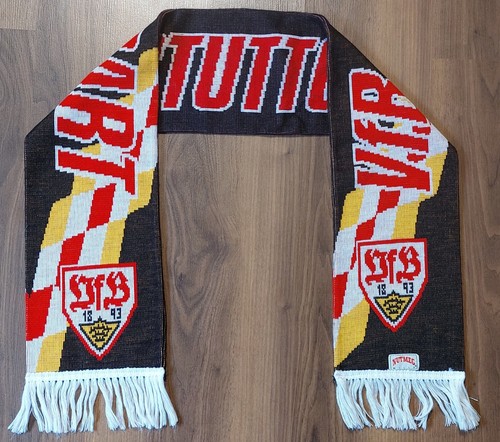 Football scarf VfB Stuttgart soccer scarves - Picture 2 of 4