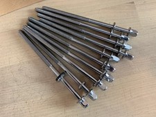 DW Drum Workshop Bass Drum 3-5/8" TENSION ROD Lot of 10x Parts TP30 Fine Threads