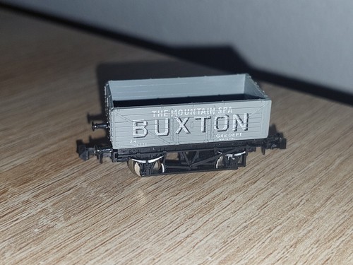 Spur N Lima 320610 Hochbordwagen, 2-achsig, grau, ´BUXTON´, ohne OVP | Zustand: Gebraucht