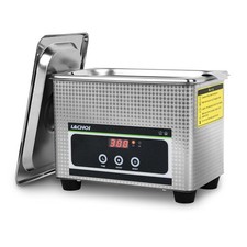 Ultrasonic Cleaner 800ml with Timer 40kHz Jewelry 0.8L Digital 110V 