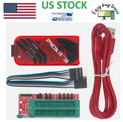 PICkit3 Microchip Original MPLAB /PICkit 3 PIC In-Circuit Debugger Programmer
