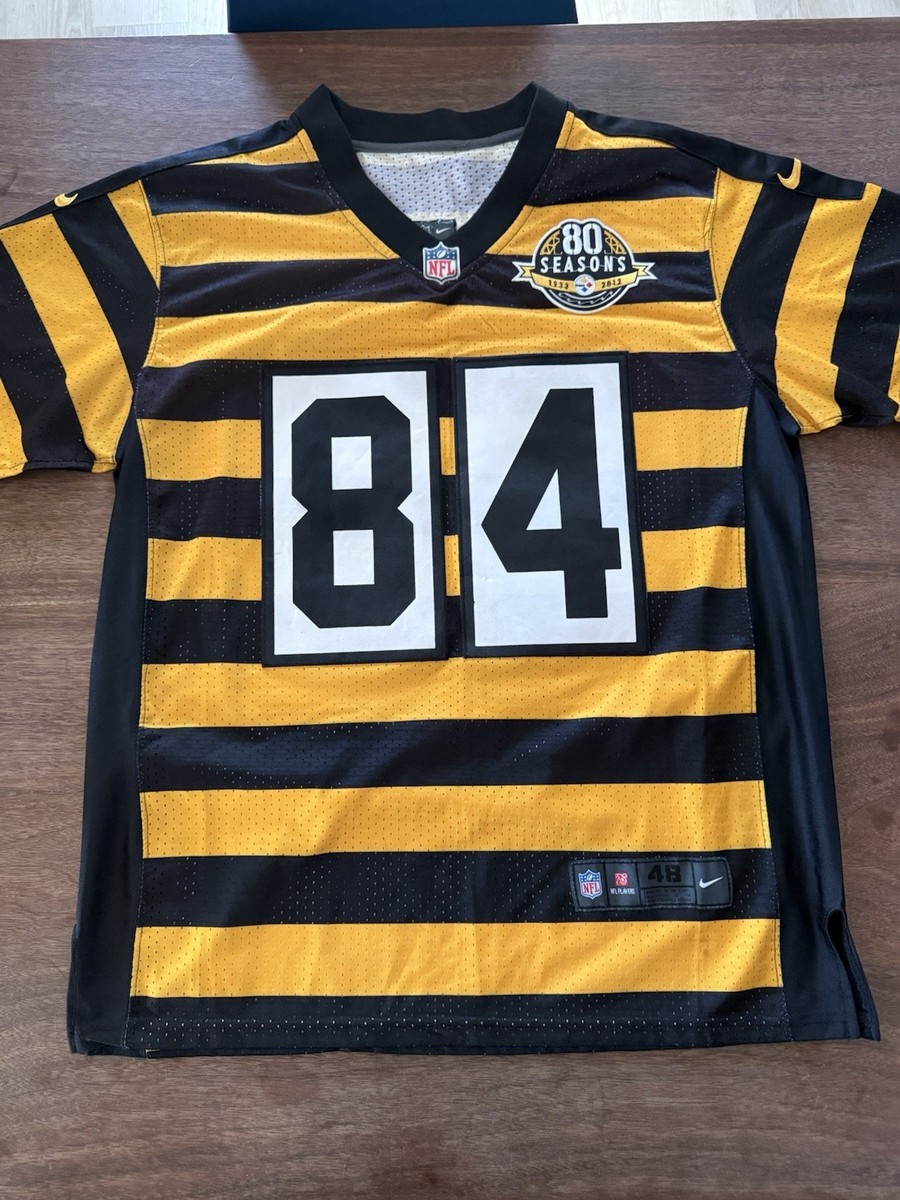 Nike NFL Pittsburgh Steelers Throwback Bumble Bee Antonio Brown