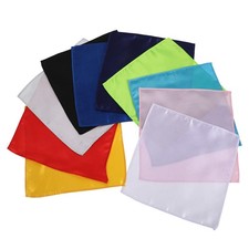 10 Pcs Suit Dress Pocket Square Squares Cloth Decorative Fabric Handkerchief