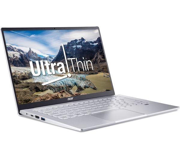 ACER Swift 3 14"" Laptop - AMD Ryzen 3, 256 GB SSD, Silver - Grade B
