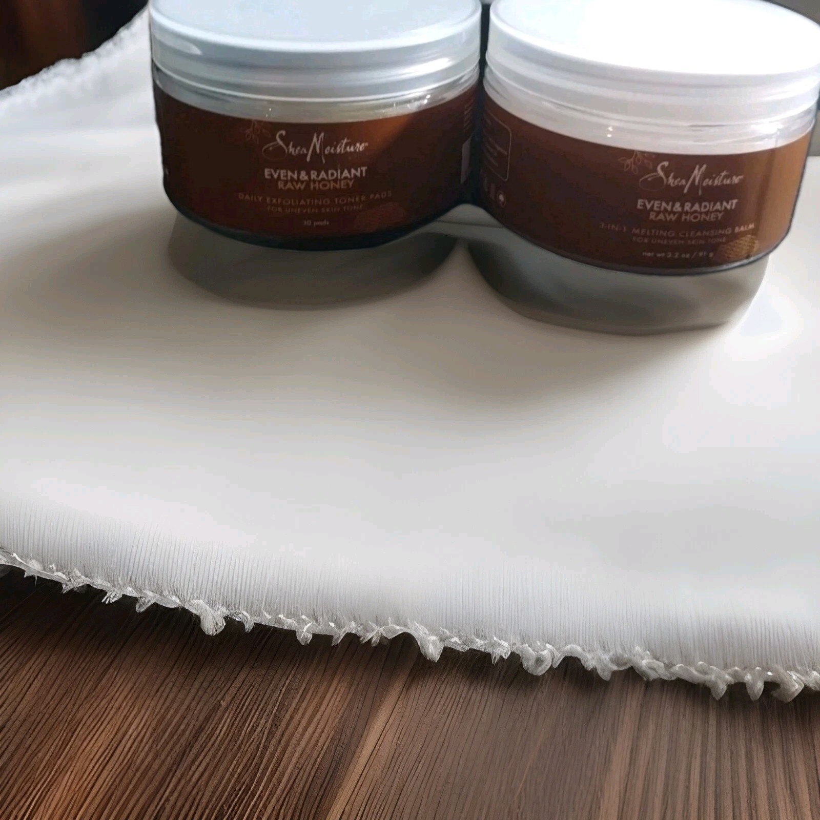 Shea Moisture Raw Honey 3-in-1 Cleansing Balm 3.2oz for Even Glow