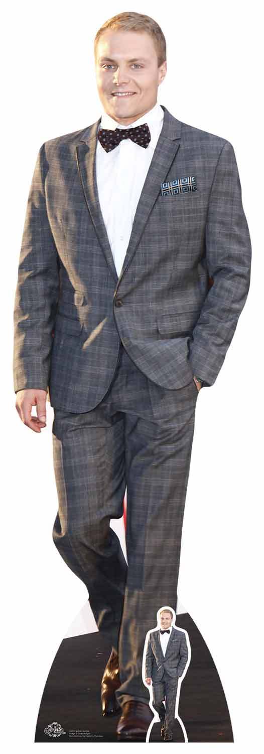 Valtteri Bottas Motor Racing Driver Lifesize and Mini Cardboard Cutout Standup