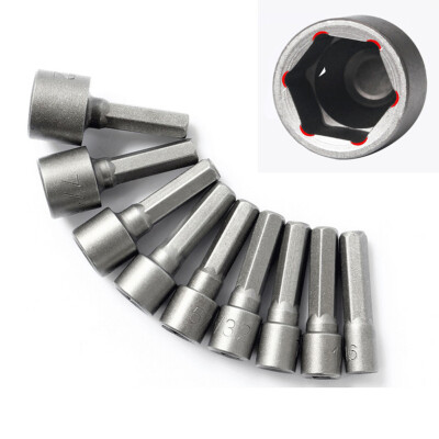 Steckschlüssel Bit Außensechskant 5-13mm 5/32 - 1/2 Bits Nuss Treiber Stecknuss