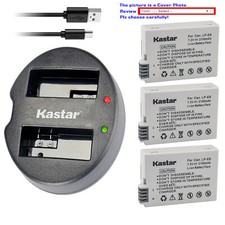 Kastar Battery Dual USB Charger for Canon LP-E8 LC-E8  Canon EOS 700D Camera