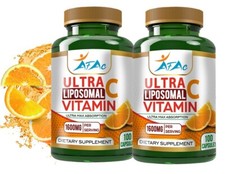 VITAMIN C 1600mg 200 High Absorption Liposomal Immune Support Booster vitamina
