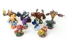 Skylanders Giants Lot 10 Figures Core Series 1 2 Jet Vac Bouncer Crusher Cynder