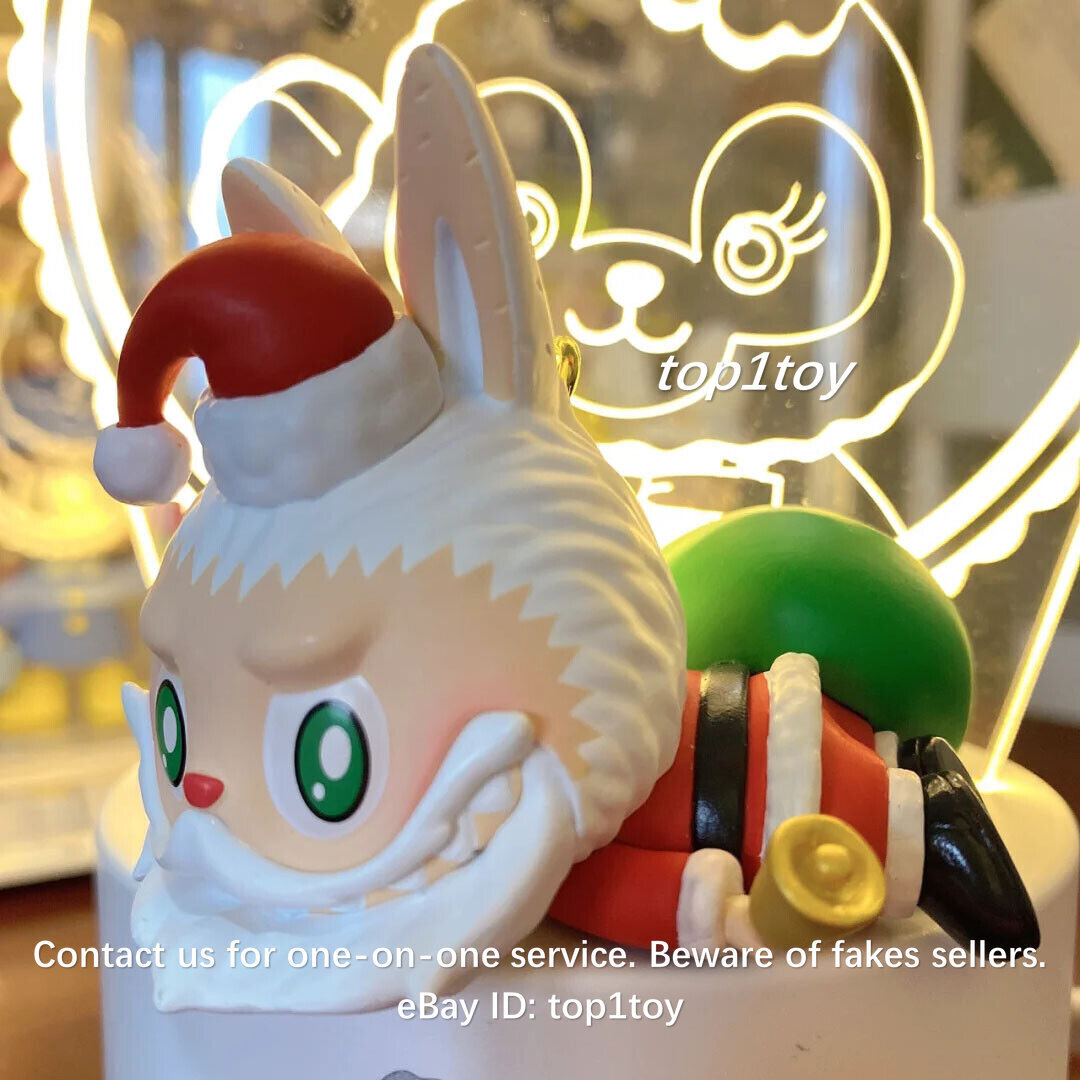 POP MART x HOW2WORK Labubu Christmas Santa Claus Mini Figure