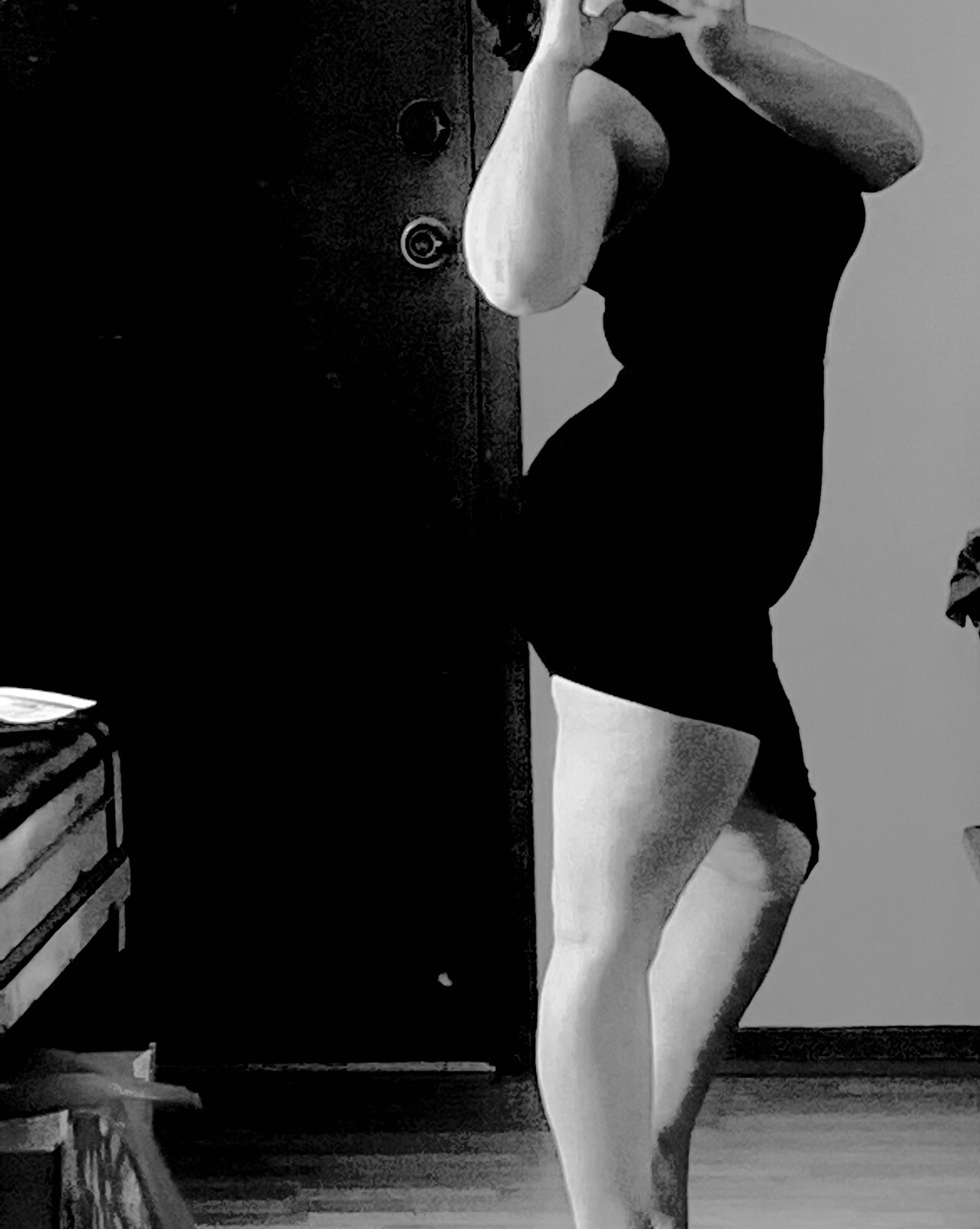 Little Black Dress Size M Follow Stretchy Bodycon Think Best Fit 10 12 Party eBay