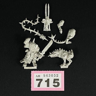Figurine Warhammer C34 Lord Duherst Le Master Boucher - Minotaure - Bêtes Du Chaos - Oop