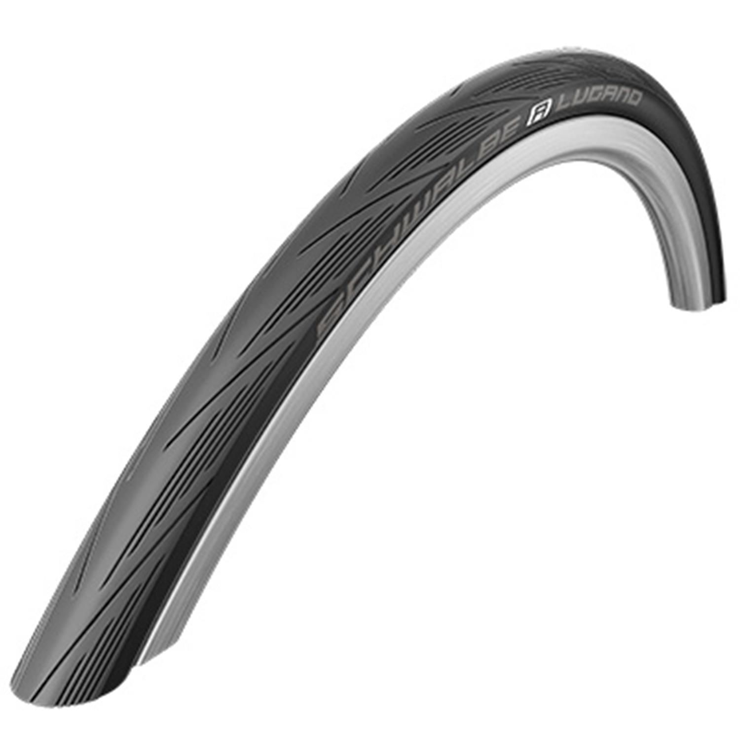 Pneu route 700x23 Schwalbe Lugano 2 pneu vélo de course 23-622 noir
