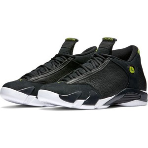 jordan 14 black and green