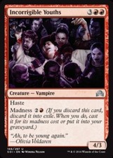 MTG-4x-Near Mint, English-Incorrigible Youths-Shadows Over Innistrad