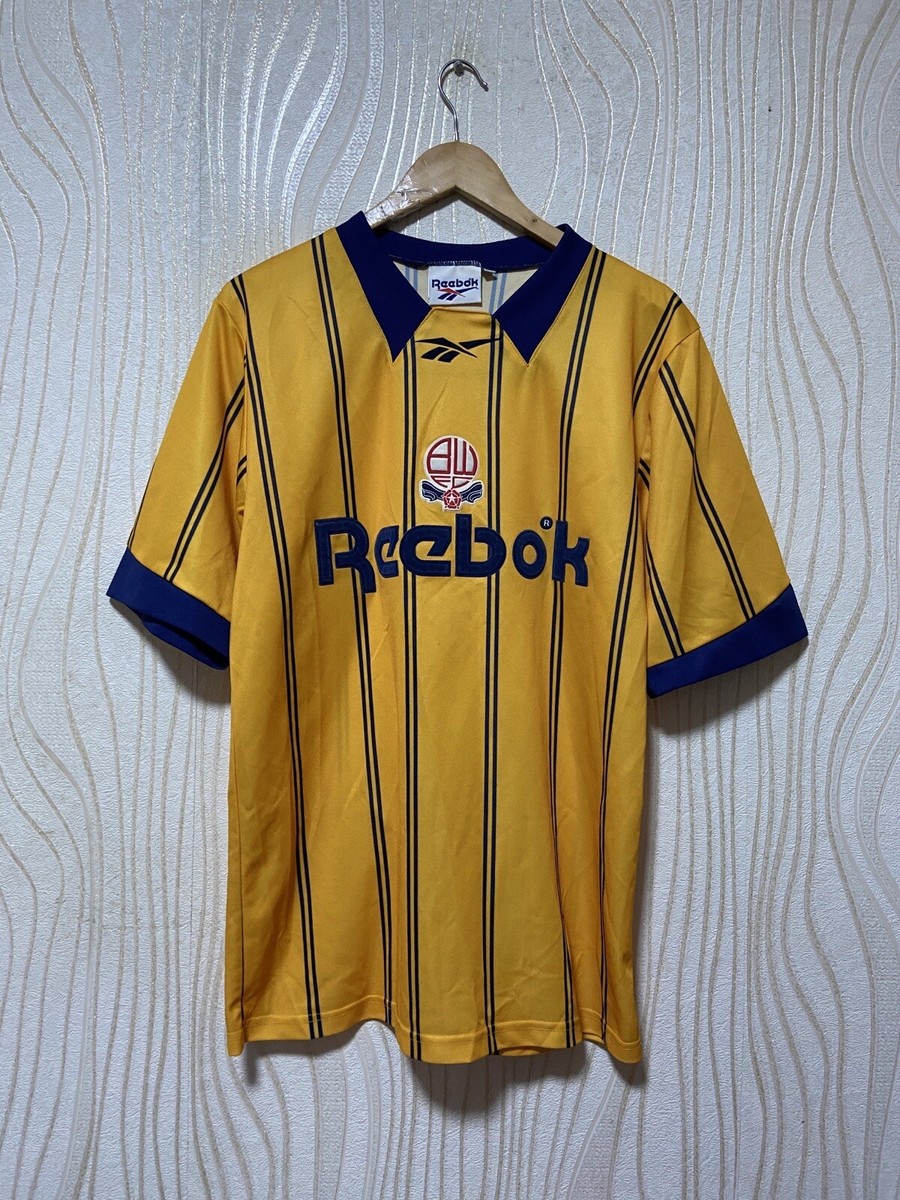 BOLTON WANDERERS 1994 1995 AWAY FOOTBALL SHIRT SOCCER JERSEY BOLTON WANDERERS 1994 1995 AWAY FOOTBALL SHIRT SOCCER JERSEY