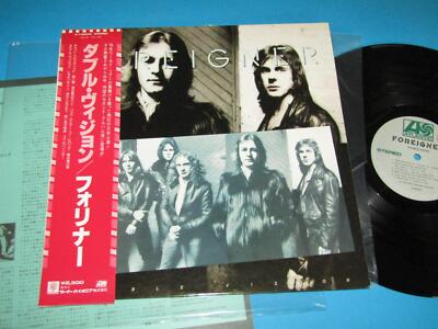 Foreigner / Double Vision (Japan 1978, Atlantic P-10523A) - LP + OBI