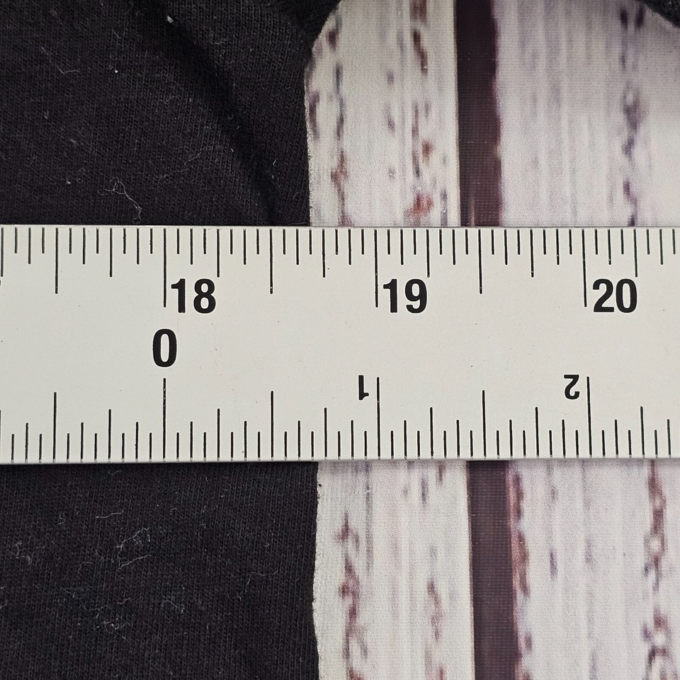 Rolling Stones 1975 Tour Black Short Sleeve Cotton Blend TShirt Men's