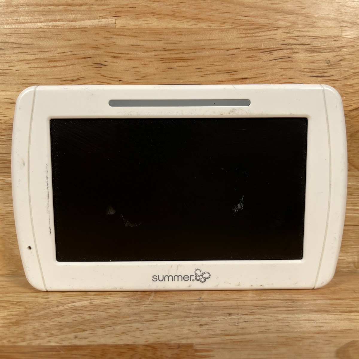 Summer Infant Baby Pixel White Portable LCD Video Baby Monitor For