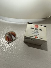 EJZ photo A/V projector lamp projection light bulb 30v 80w, NOS G.E. brand