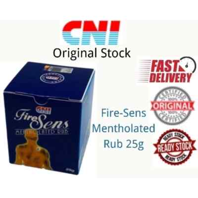 CNI Fire-Sens Balm Mentholated Rub For massage, muscle relieve & soothing