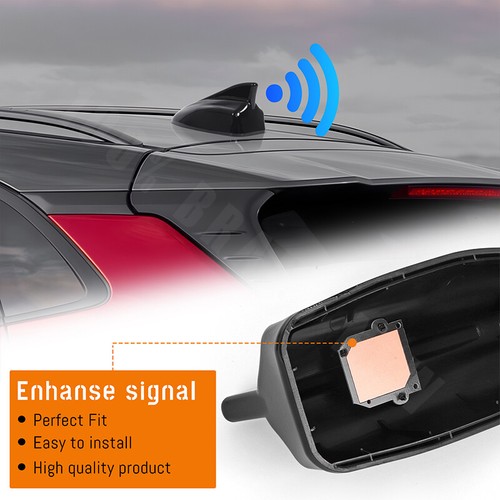 Cubierta de base de antena AM/FM aleta de tiburón negra EE. UU. EB para Hyundai Kona 2018-2024 - Imagen 3 de 17