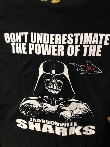 Star Wars Darth Vader Unterschätze nicht die Jacksonville Haie klein Neu mit Etikett - Bild 3 von 6