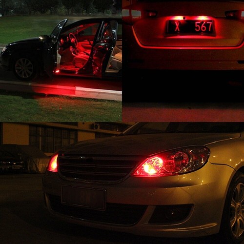 4x T10 194 W5W Pink LED Bulb 4014 Super Bright Side Marker Light para Lexus IS350 - Imagen 8 de 8