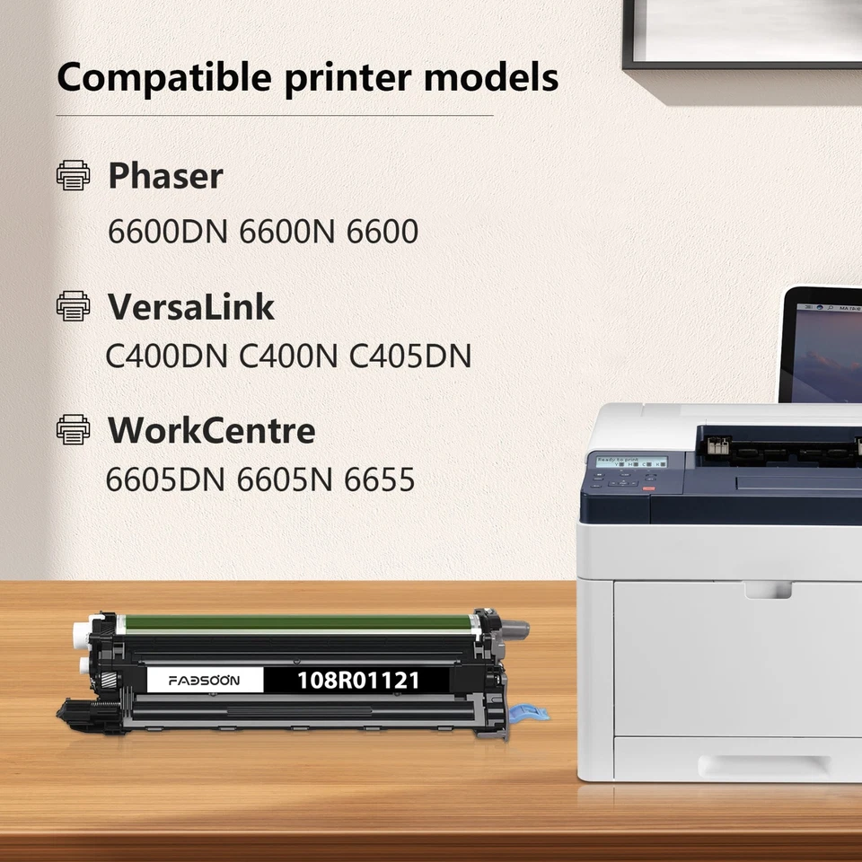Unidad de tambor FADSOON® C400 C405 para Xerox 108R01121 unidad de imagen negra C400 C405 Foto 2 de 4