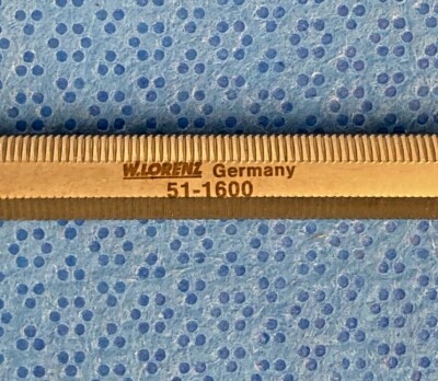 W. Lorenz 51-1600 Miller Bone File Single Cut Orthopedics