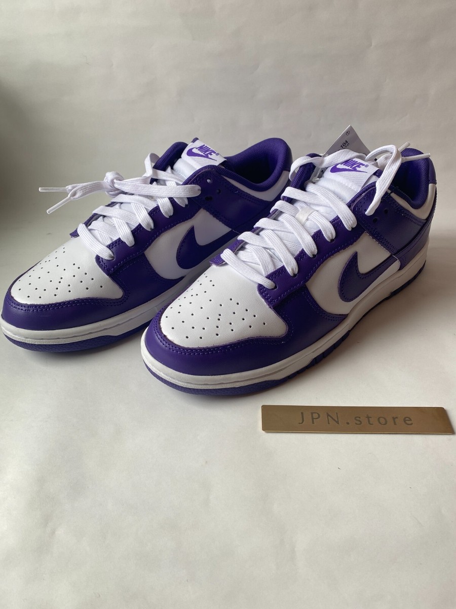 Nike Dunk Low 白/紫 US 8 Nike Dunk Low Viotech White for Sale - Authenticity