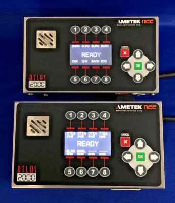 [ SET of 2 ] AMETEK/NCC  Atlas 2000 TNC-T9026     8-Channel Kitchen Timers