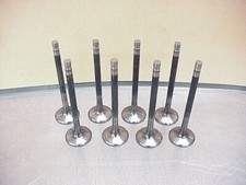 8 Titanium Exhaust Valves 1132 Stem- 1.625 Head 5.560 Long Flat Groove 3 8 Titanium Exhaust Valves 1132 Stem- 1.625 Head 5.560 Long Flat Groove 3
