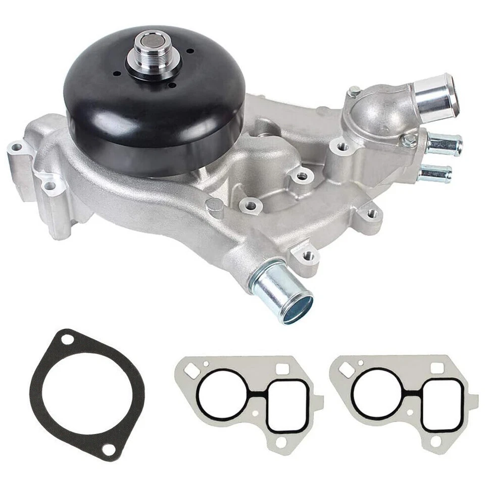Water Pump w/ Thermostat for 2007-2016 Chevrolet GMC Vortec 4.8L/5.3L/6.0L/6.2L Foto 2 de 4