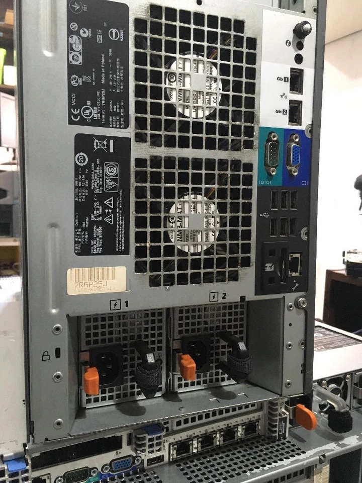 Dell PowerEdge 8 bay T610 2*6 CORE XEON e5649  32GB RAM 3tb sas 600gb sff 10k *5 - Image 4 of 4