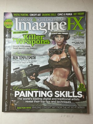 ImagineFX Magazine October 2008 - Killer Weapons & Ben Templesmith Sci-Fi Art