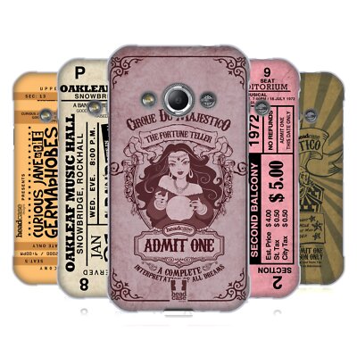 HEAD CASE DESIGNS TICKETS SOFT GEL CASE FOR SAMSUNG PHONES 4