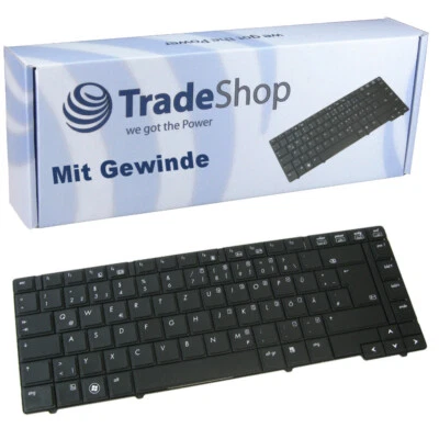 TRADE-SHOP Teclado Original Premium QWERTZ DE Reemplaza HP EliteBook V103102CS1 para 8440p