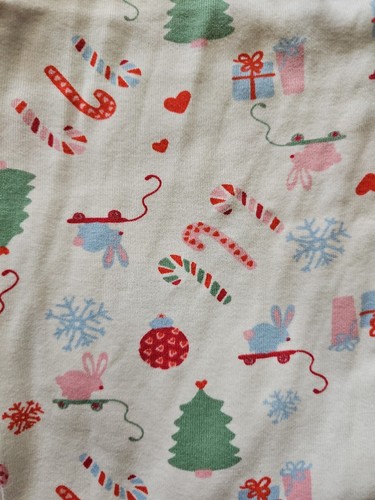 Hanna Andersson Girls Red pink Green Printed pjs Pajamas Size 150 Cm 12 - Picture 2 of 8