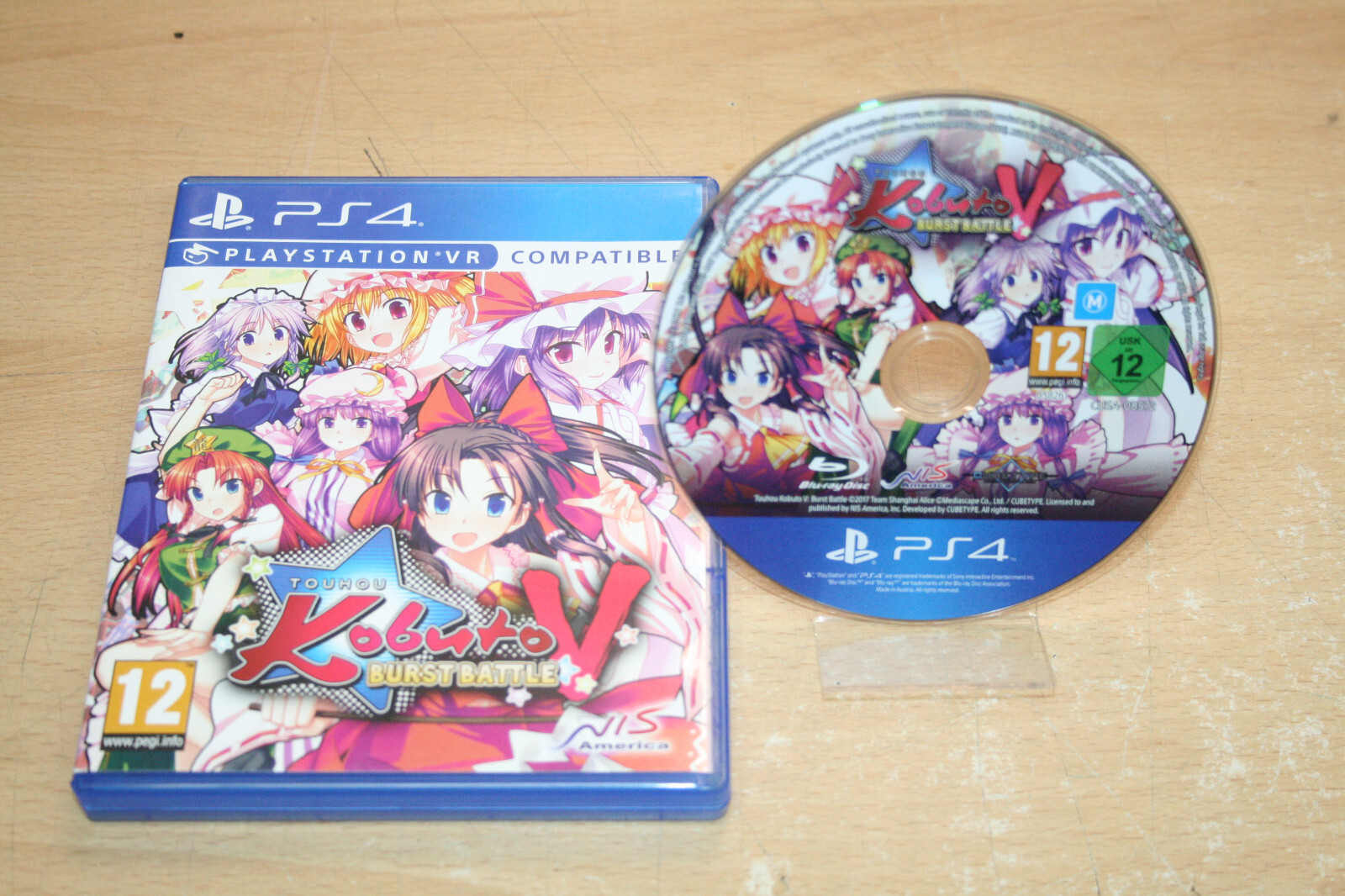 PS4 Game Touhou Kobuto V: Burst Battle
