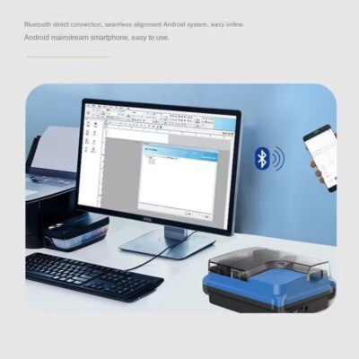 Portable Number Tube Printer Heat Shrink Tube Marking Machine LK280 Bluetooth