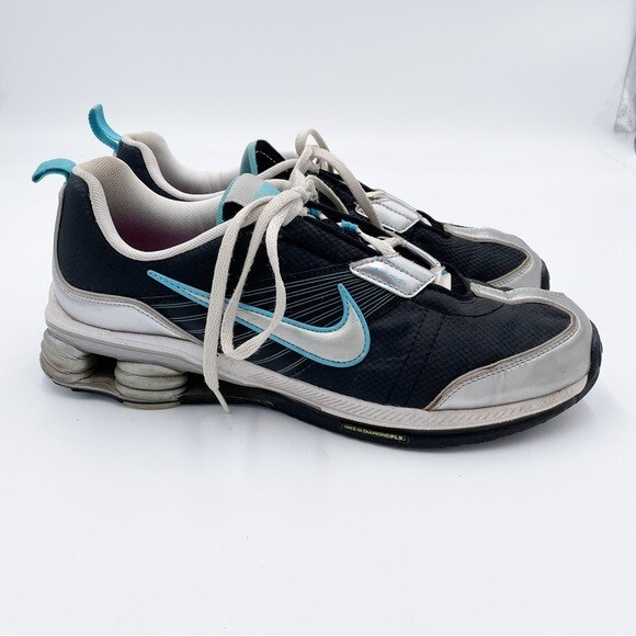 Nike Shox Zipsister Diamond Flex Lace Up Athletic Sne… Gem