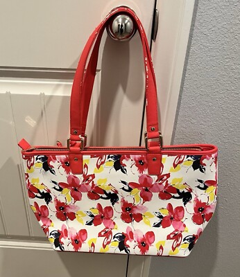 ★TOUT Y EST★ 2pm orange NR1FKS006OR Orange Monogrammed Tote Bag – Personalized Large Canvas Bag