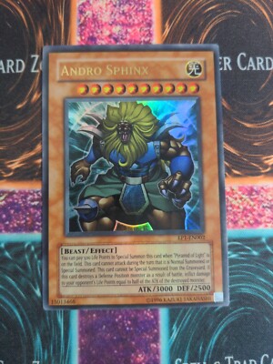 Yu-Gi-Oh! Andro Sphinx EP1-EN002 Unlimited Ultra Rare MP
