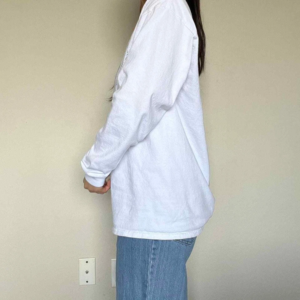 Kahala White Long Sleeve Tee - Image 3 of 4