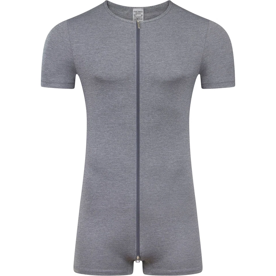 Olaf Benz RED 2201 Cool Body Hombre Una Pieza Ropa Interior Hombre Cremallera Frontal Todo en Uno Foto 2 de 3