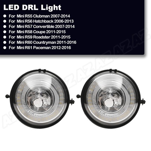 For MINI Cooper S R55 R56 R57 R58 R60 R61 LED DRL Driving Fog Lamp Daytime Light - Bild 10 von 11